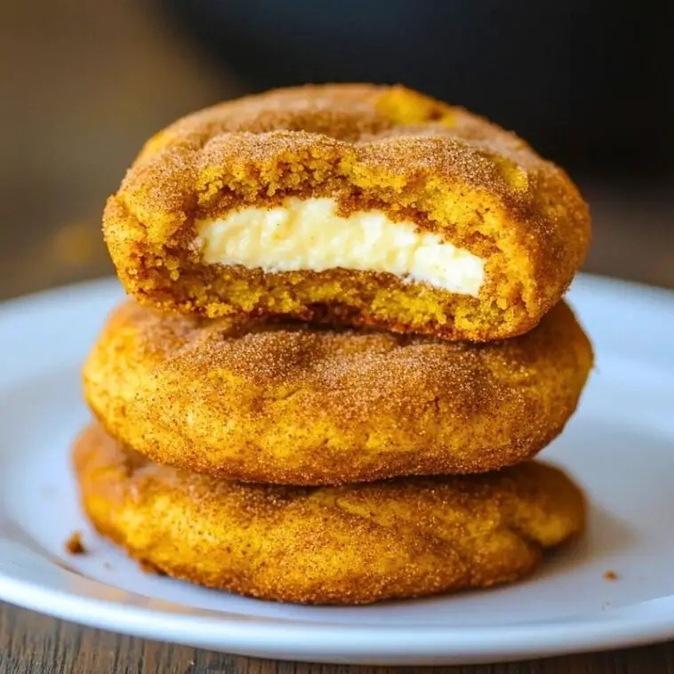 Pumpkin Cheesecake Snickerdoodles