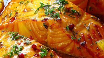 Baked Pineapple Salmon