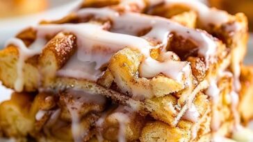 Cinnamon Roll French Toast Casserole