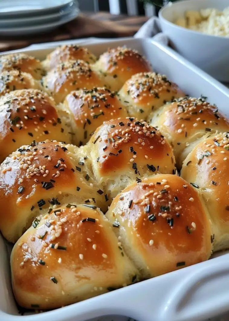 Cream Cheese and Chive Rolls