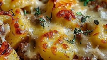 Easy Hamburger Potato Casserole Recipe