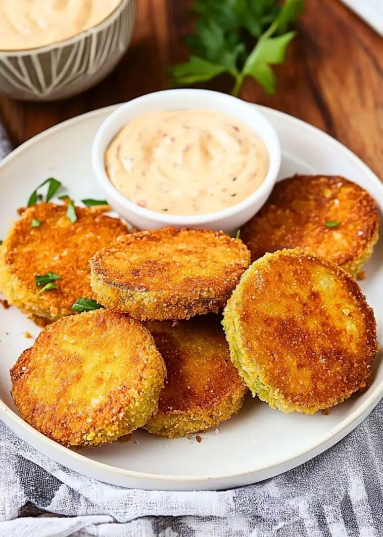 Fried Green Tomatoes with Remoulade