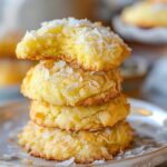 Lemon Coconut Cheesecake Cookies