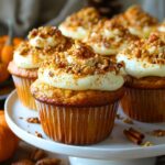 Pumpkin Cream Cheese Swirl Muffins