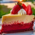 Strawberry Red Velvet Cheesecake