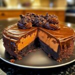 Ultimate Triple Chocolate Fudge Cheesecake