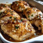 Baked Garlic Brown Sugar Chicken