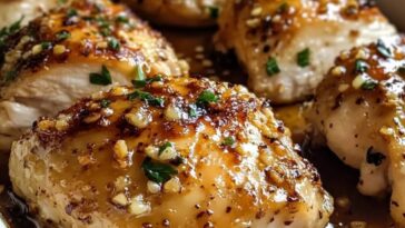 Baked Garlic Brown Sugar Chicken