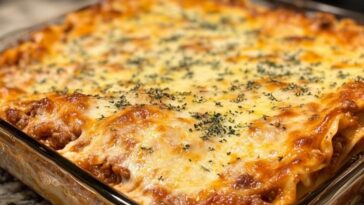 Cheesy Ground Beef and Rice Casserole