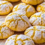 Lemon Crinkle Cookies