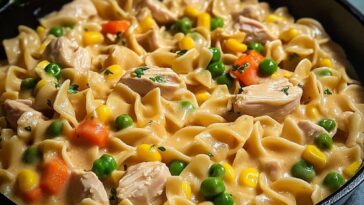 My cheap & lazy meal tonight the Chicken Pot Pie Pasta